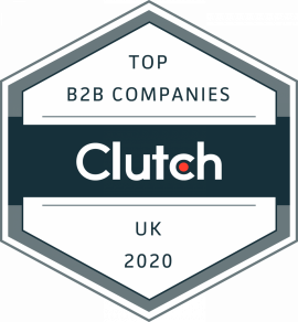 clutch-logo Clutch Leading B2B Company badge - Top B2B services provider